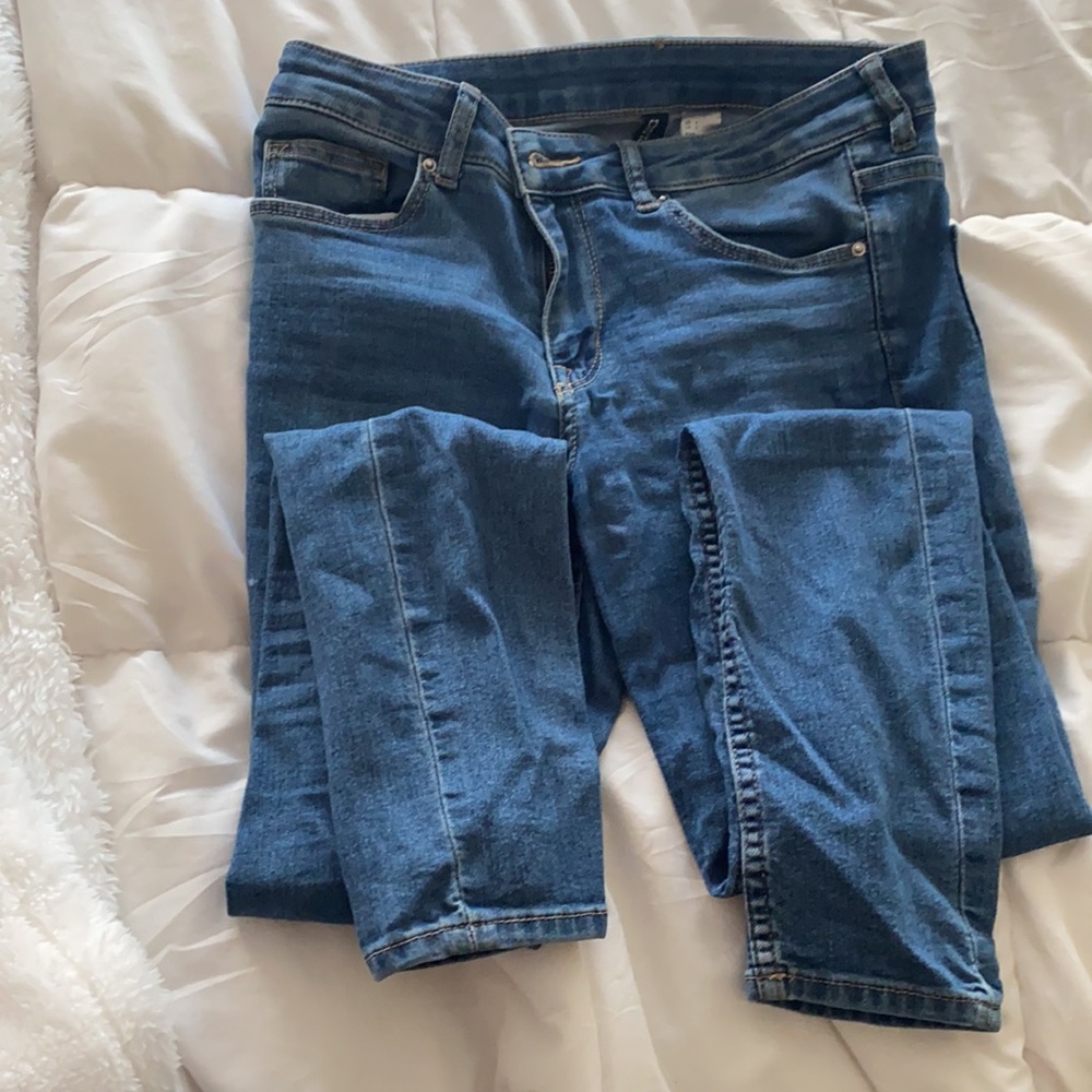 H&M blue denim jeans size US 6